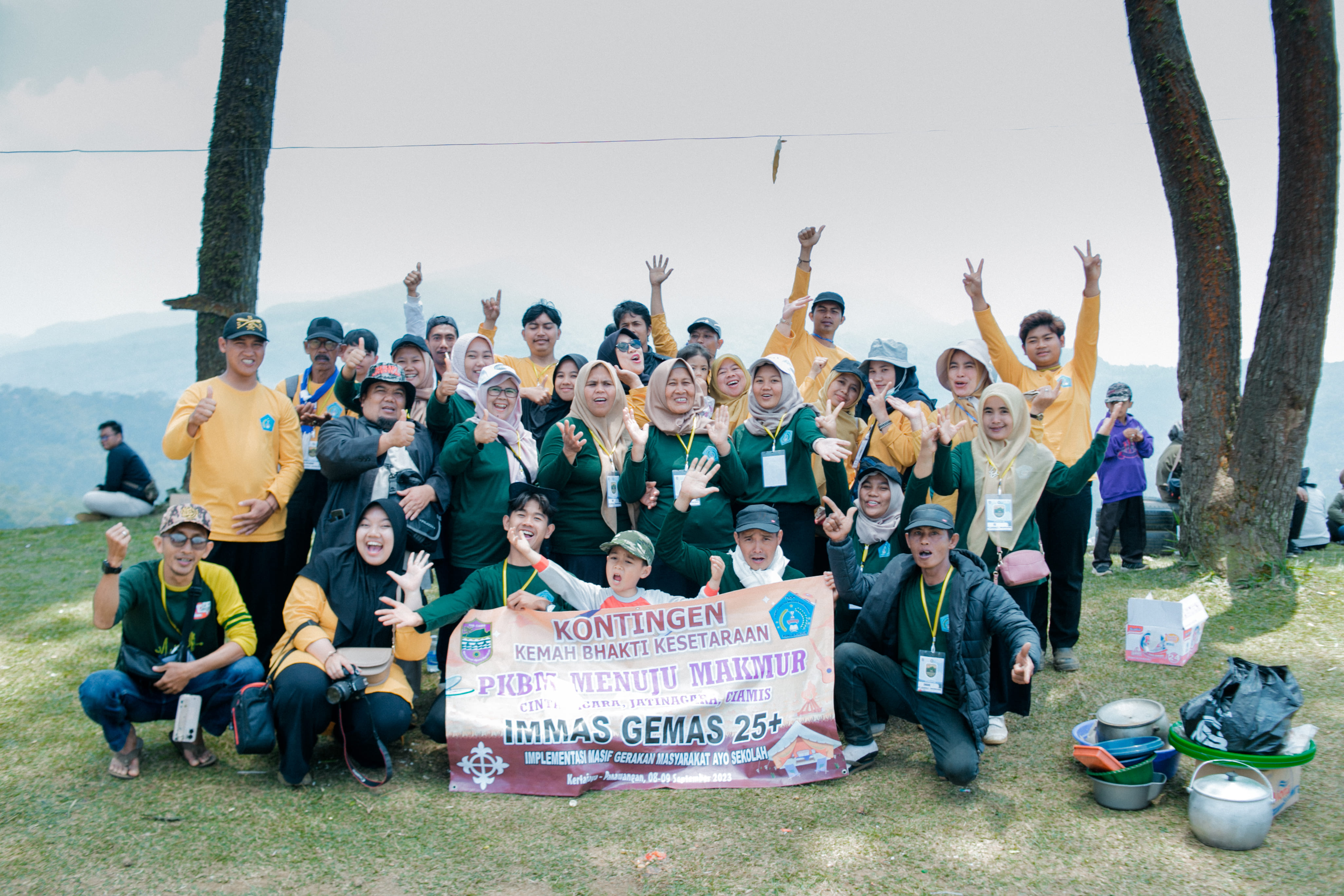 KEGIATAN KEMAH BAKTI KESETARAAN (IMPELENTASI IMMAS GEMMAS 25+ KABUPATEN CIAMIS)