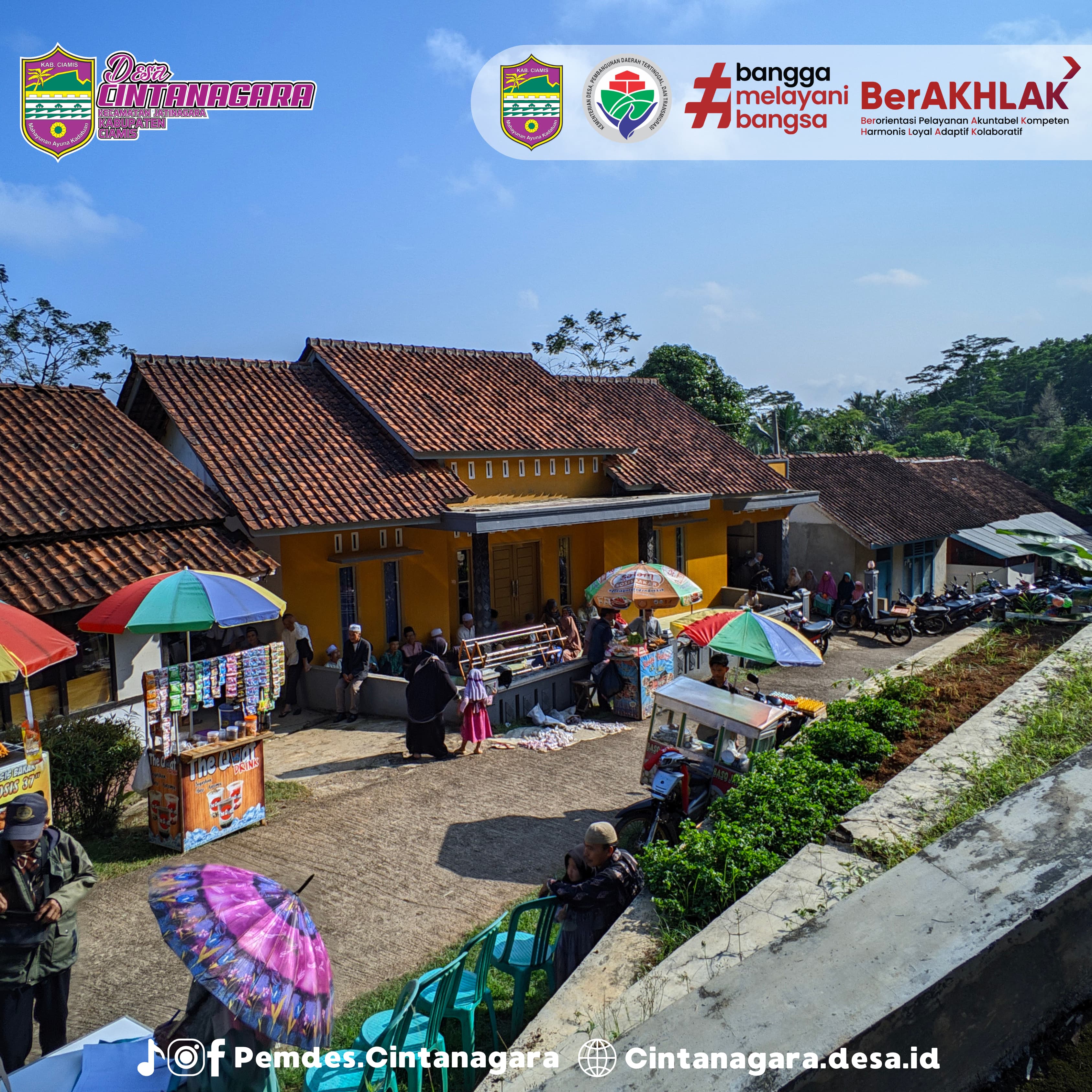 Pengajian Bulanan Desa Cintanagara