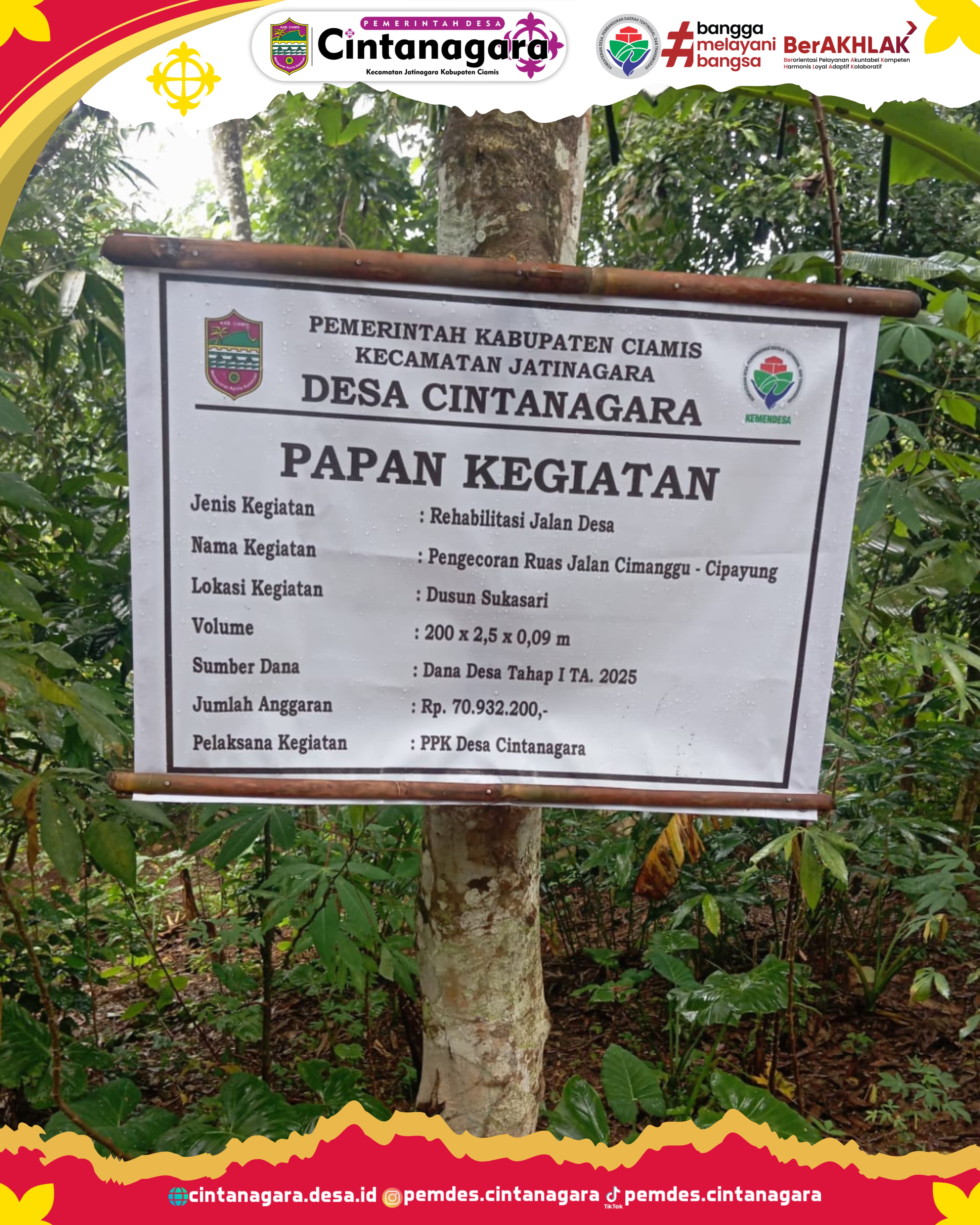 PENGECORAN JALAN 