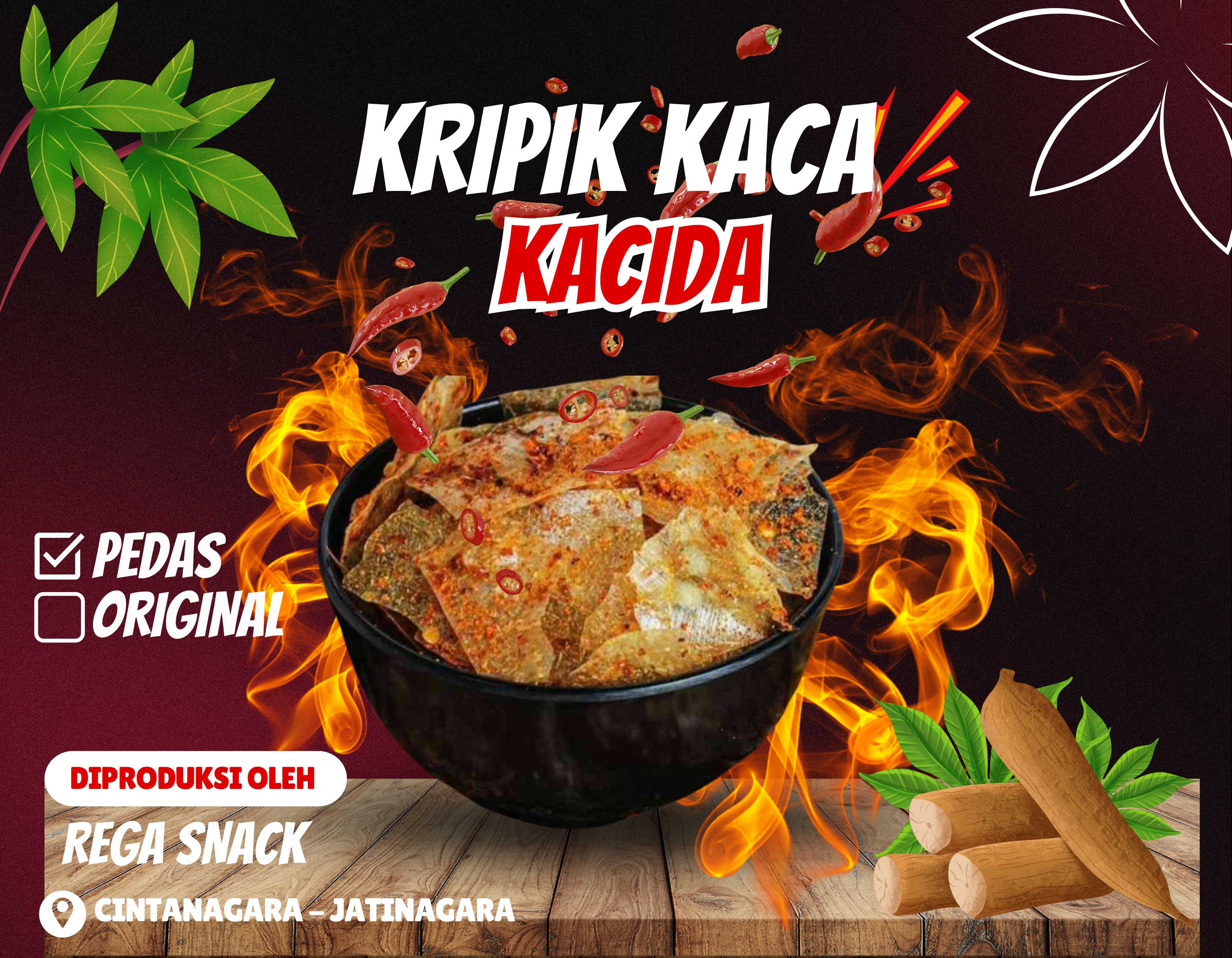 KRIPIK KACA